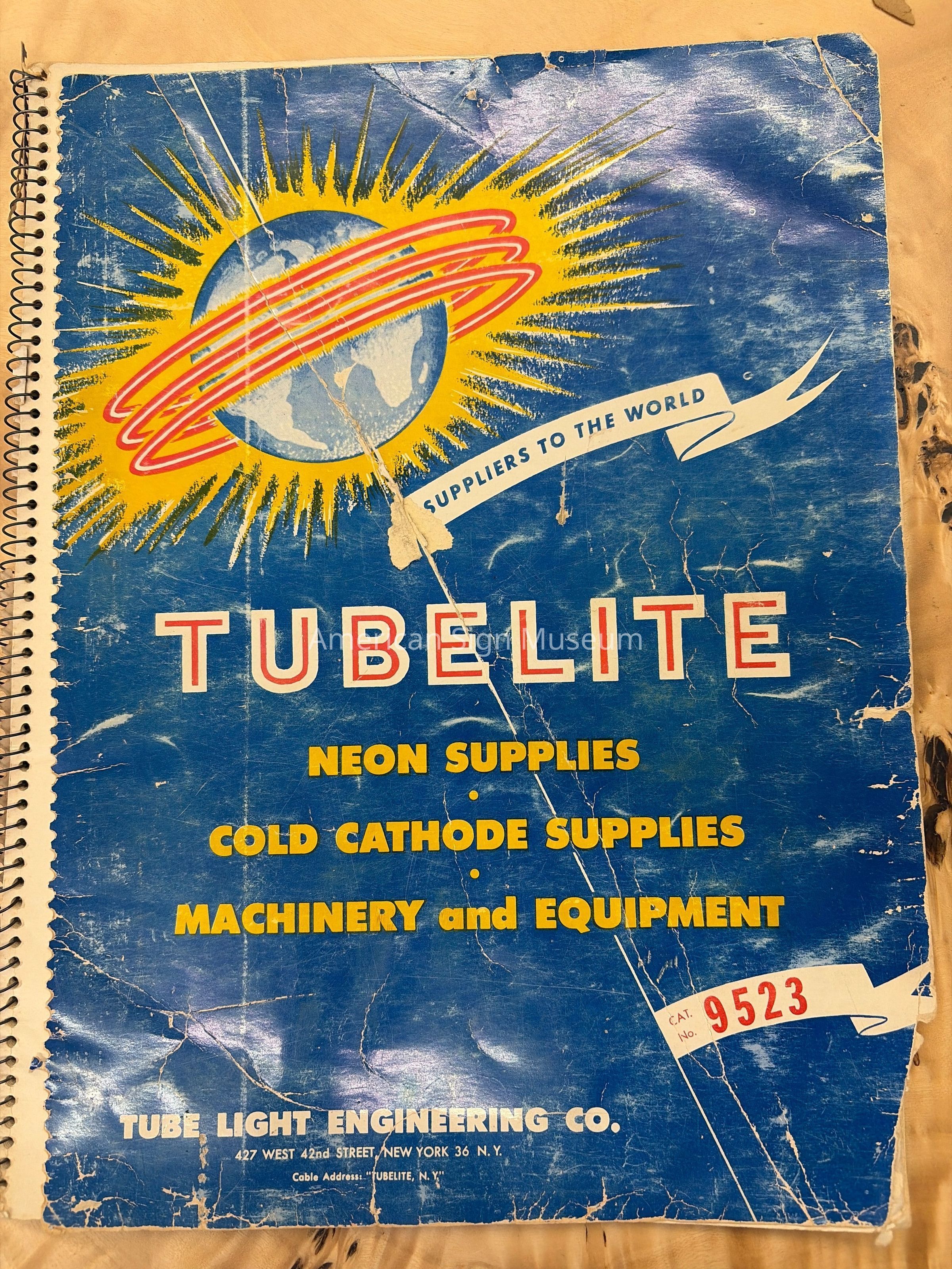Tubelite Neon Supplies, Cold Cathode Supplies and Machinery and Equipment Catalogue picture number 1