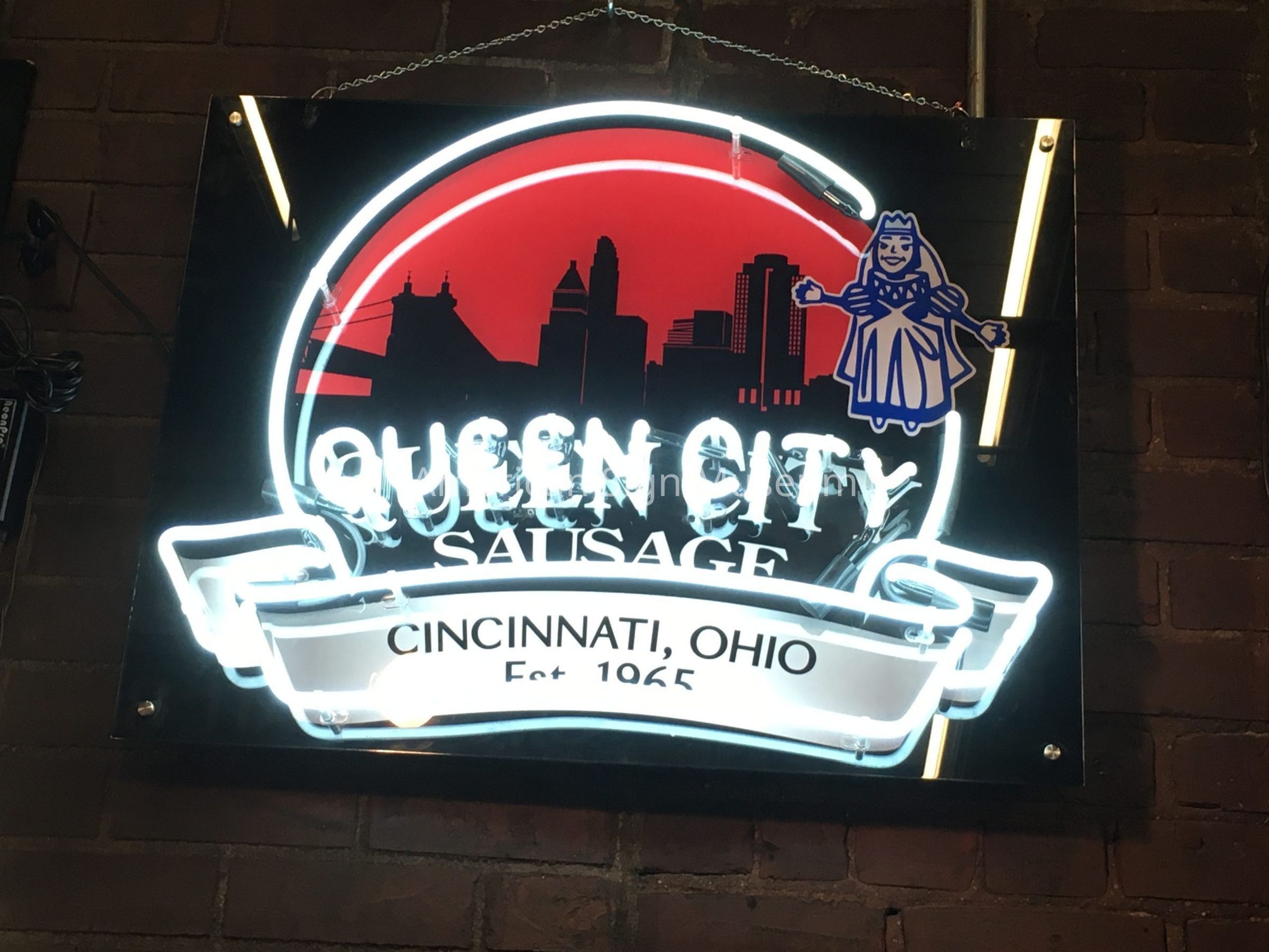 Queen City Sausage Neon Sign picture number 1