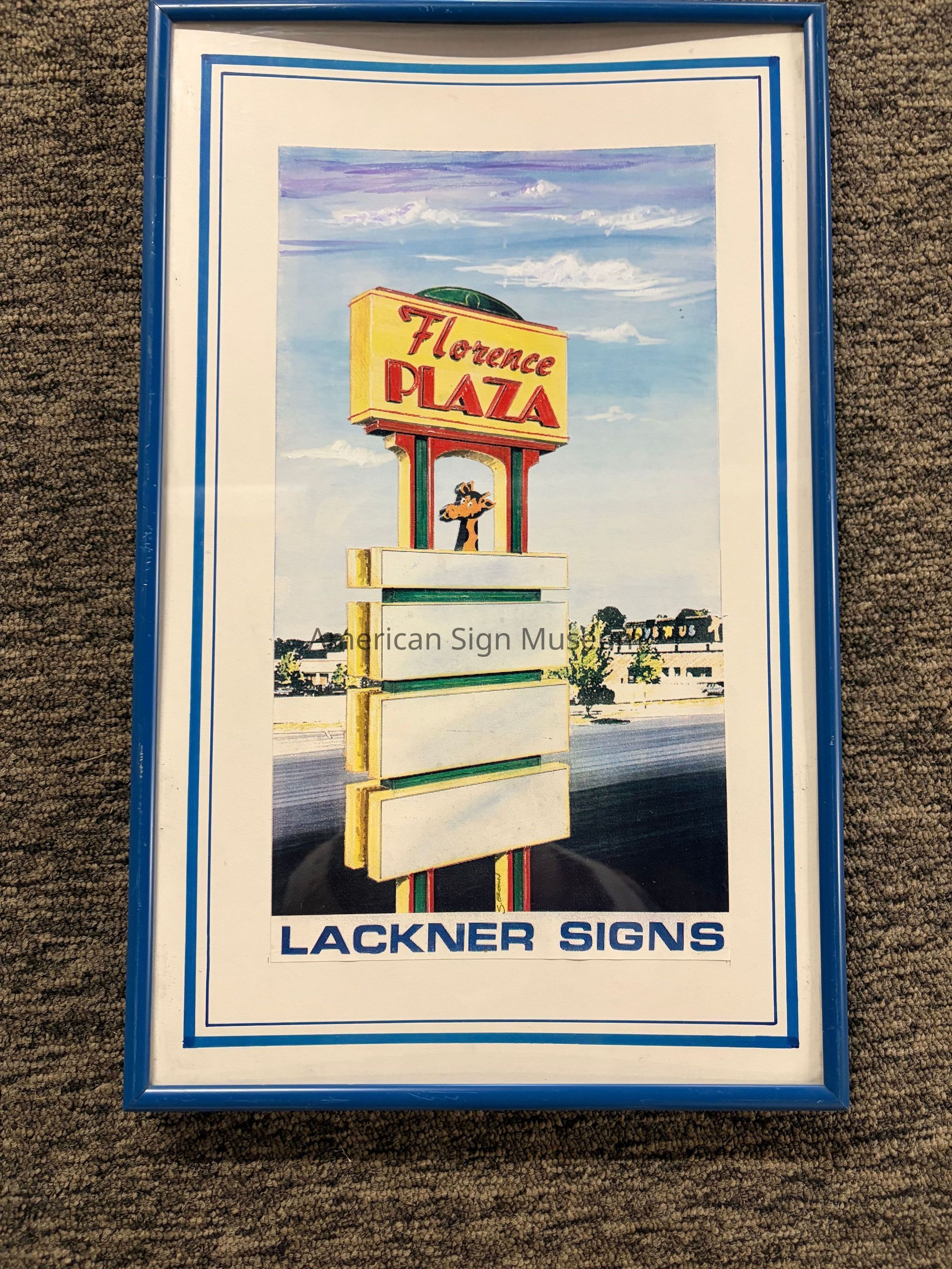 Florence Plaza Sign Sketch picture number 1