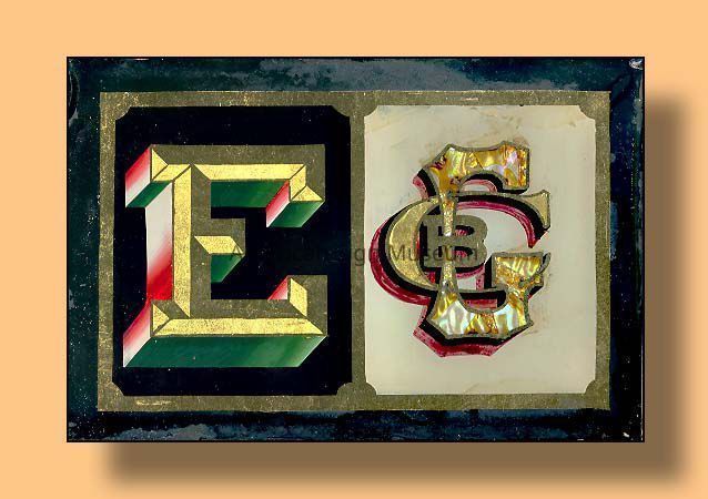 George C. Brooke Gilded Glass Panel Set picture number 1