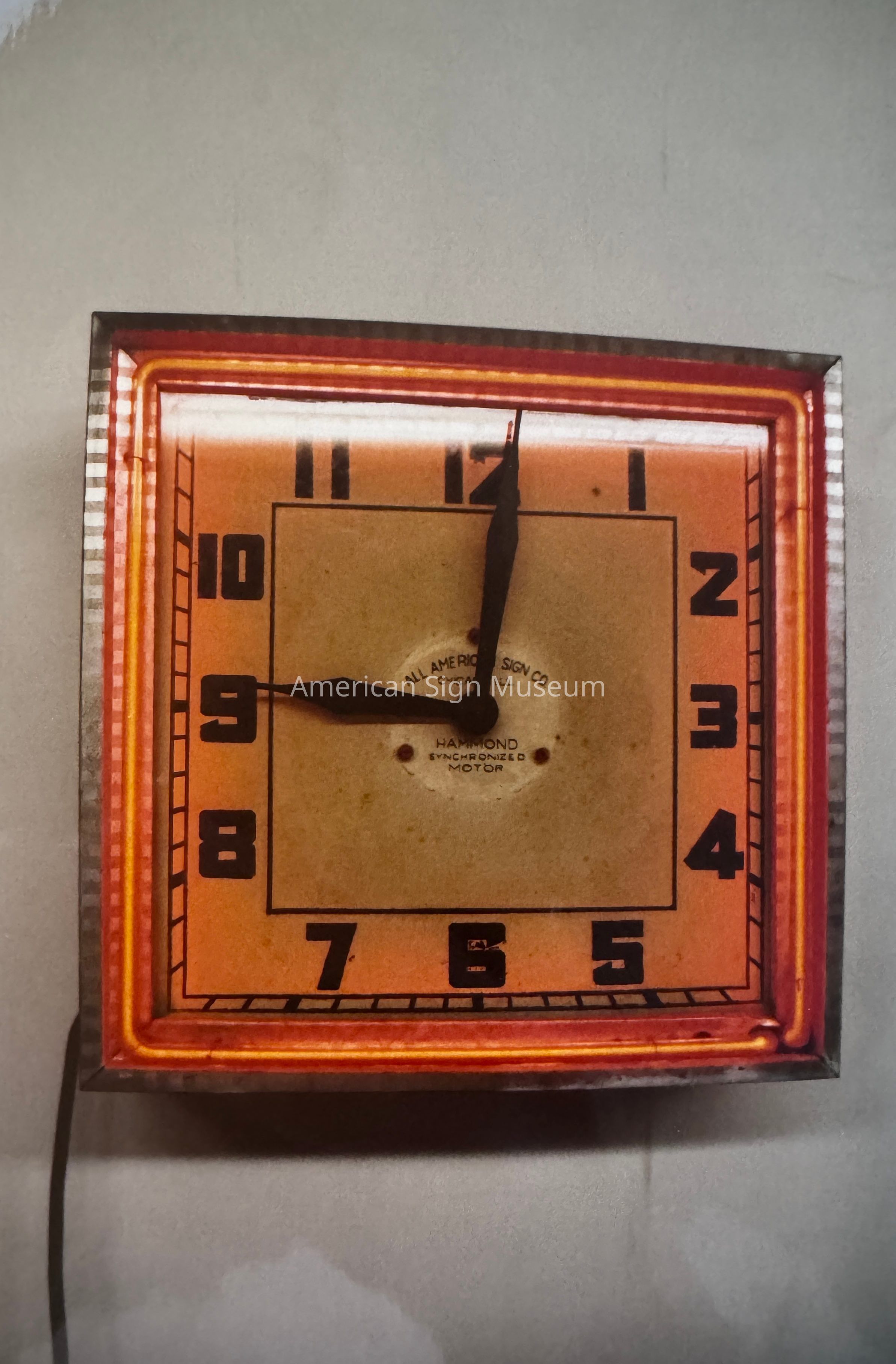 All American Sign Co. Neon Clock picture number 1