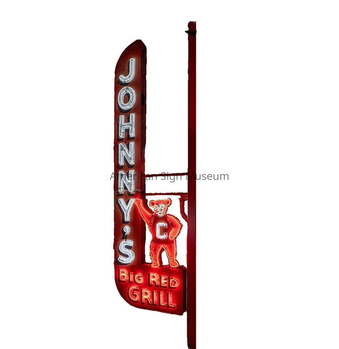 Johnny's Big Red Grill Neon Sign picture number 1