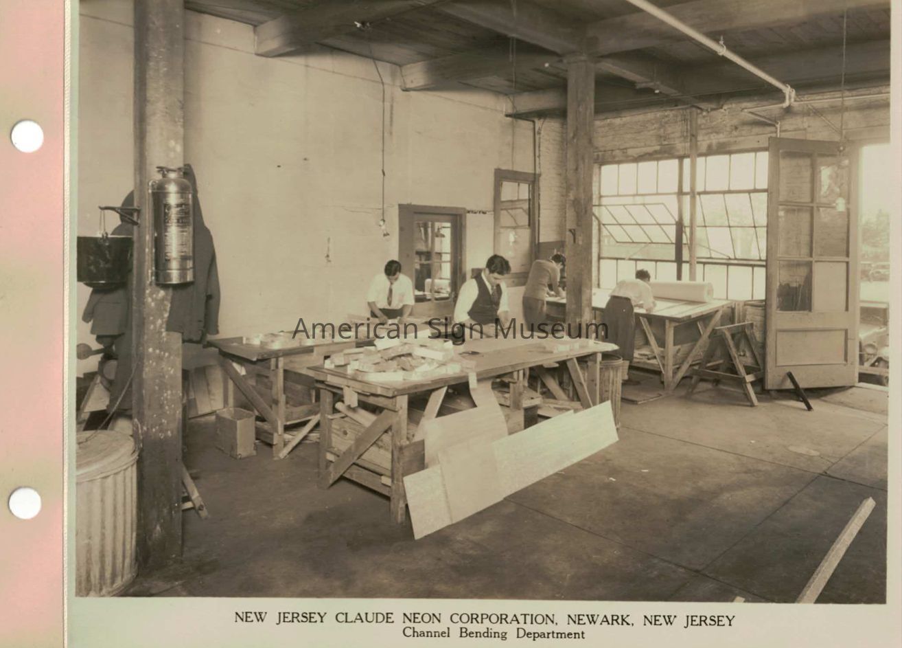 Claude Neon Corp. Newark NJ Photograph picture number 1