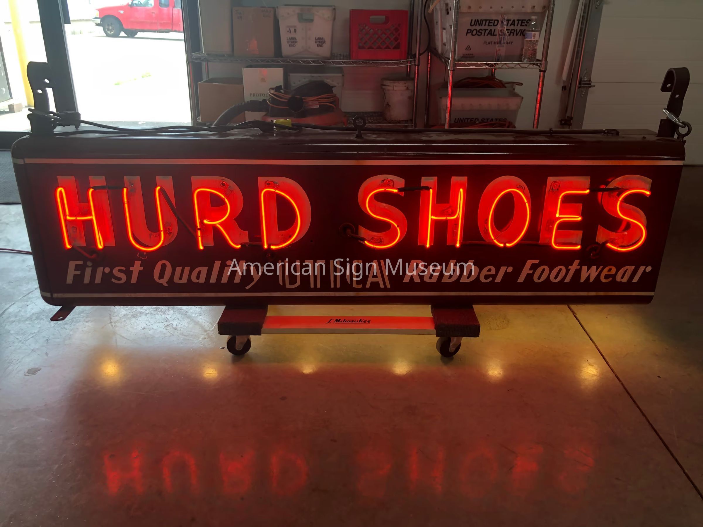 Hurd Shoes Porcelain Enamel & Neon Sign picture number 1