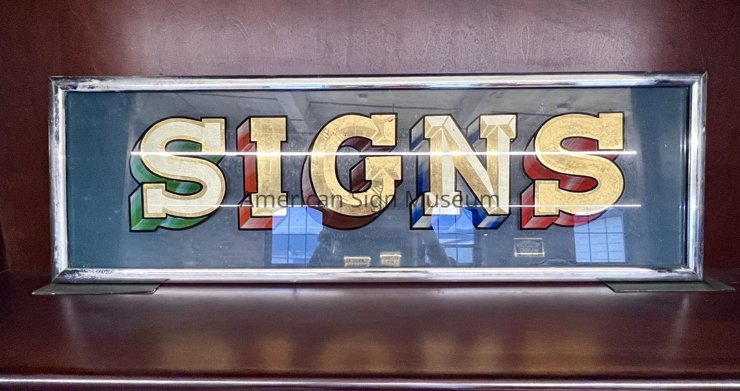 SIGNS Goldleaf Glass Sign picture number 1