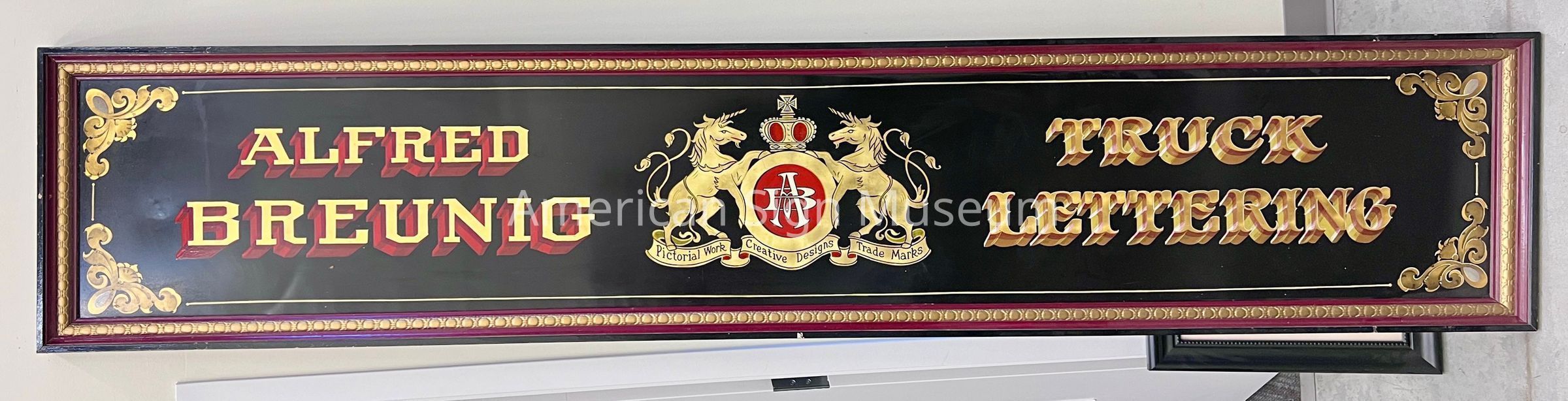 Alfred Breuinig Truck Lettering Sign picture number 1