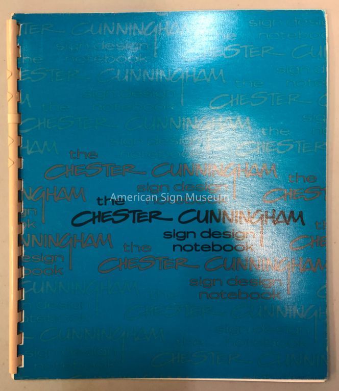 The Chester Cunningham Sign Design Notebook picture number 1