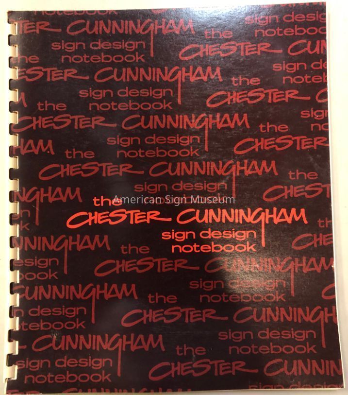 The Chester Cunningham Sign Design Notebook picture number 1
