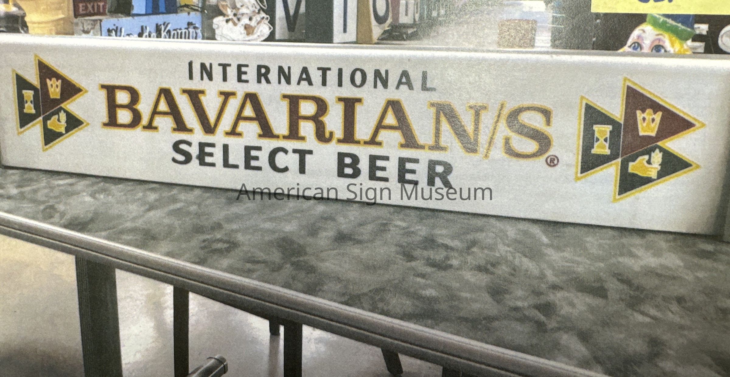 Bavarian Beer Plastic Sign picture number 1