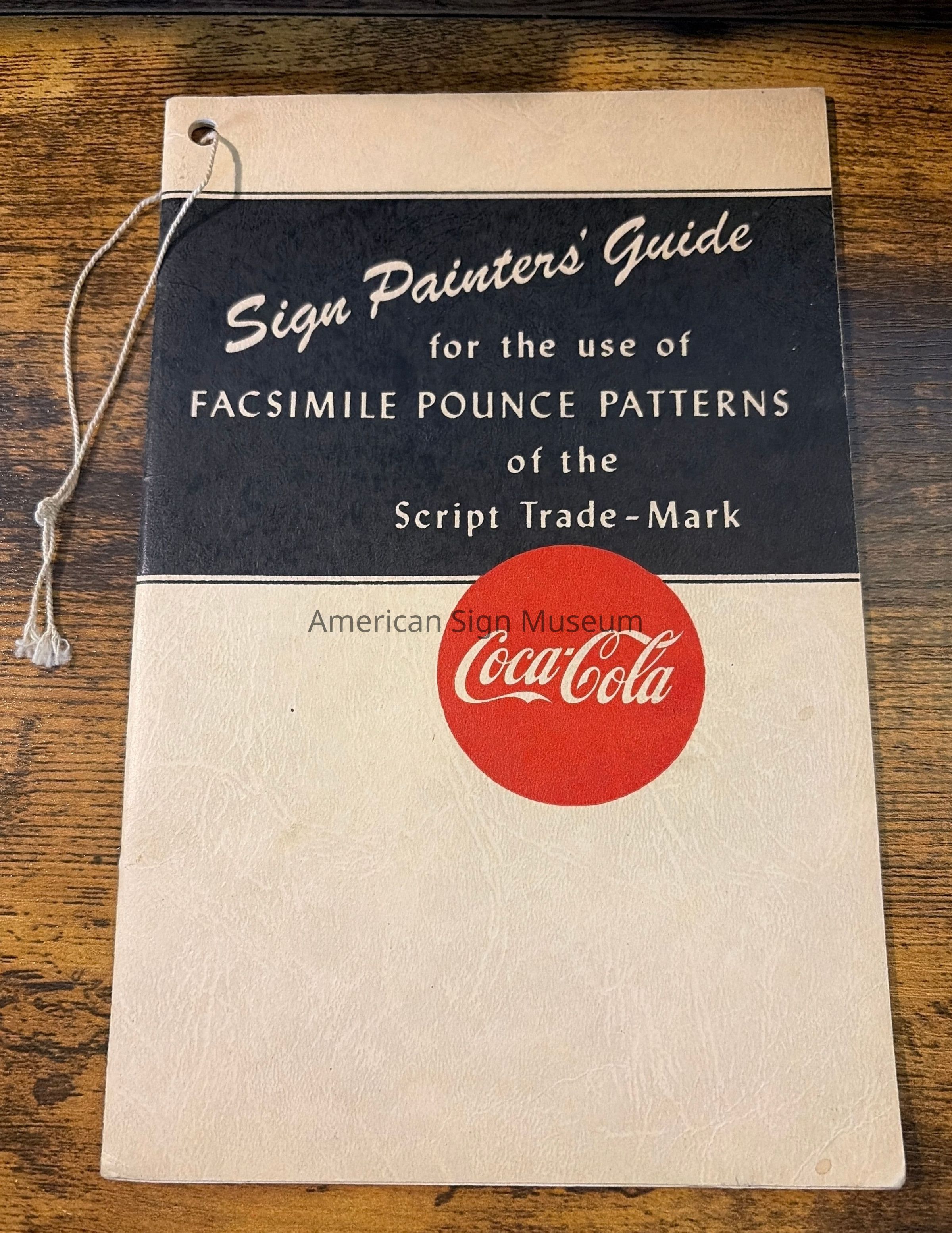 Sign Painters' Guide Coca-Cola picture number 1