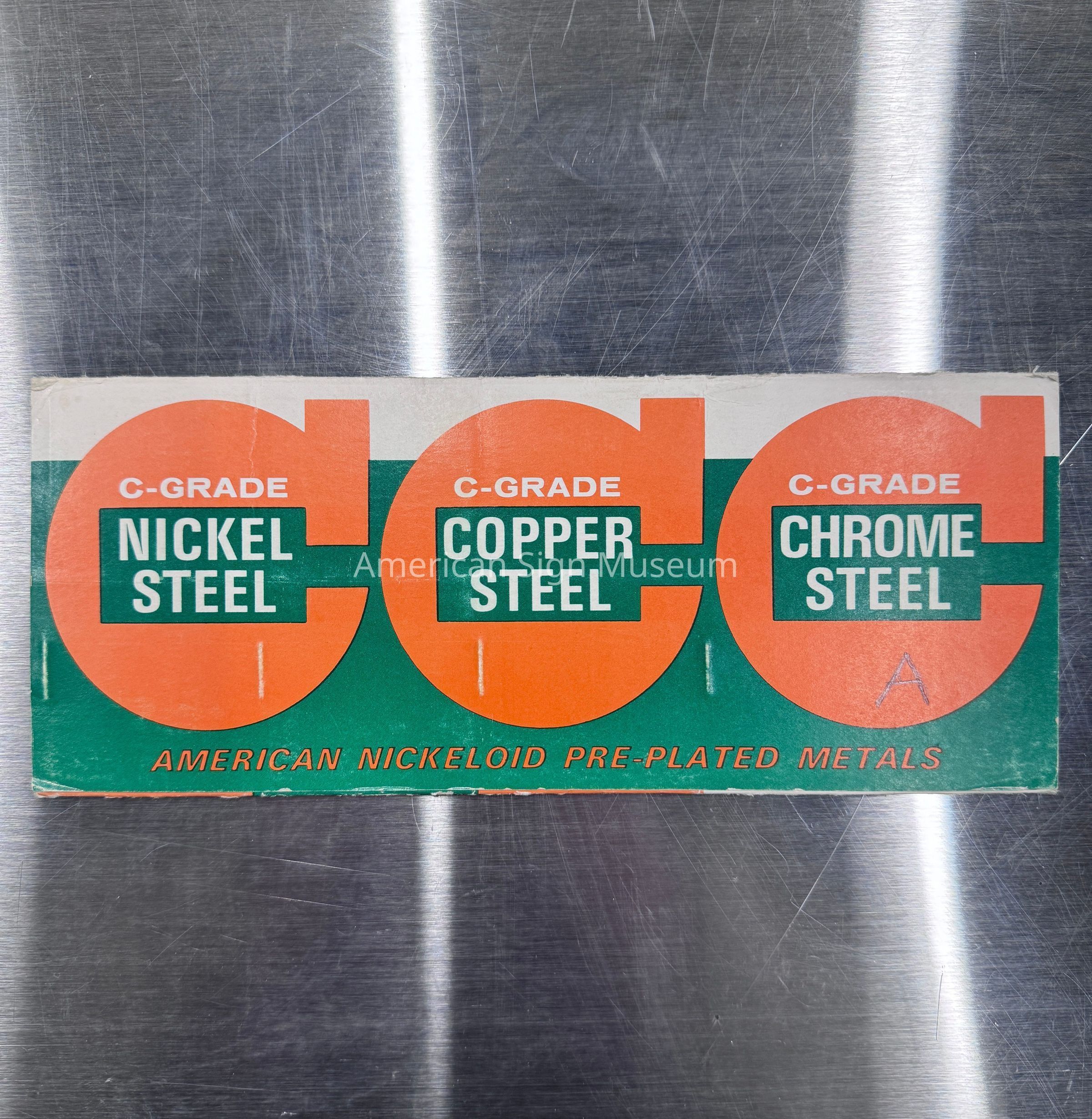 American Nickeloid Pre-Plated Metals Catalogue picture number 1