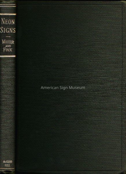 Neon Signs: Manufacture, Installation, Maintenance By Samuel C. Miller And Donald G. Fink picture number 1