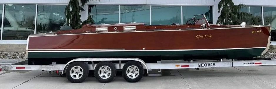 Chris Craft 1929 Triple Cockpit Runabout 28' picture number 1