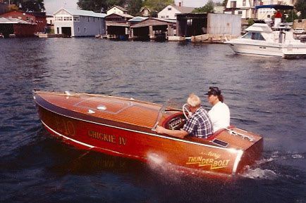 Century 1939 Thunderbolt Hydroplane Race Boat 16' picture number 1