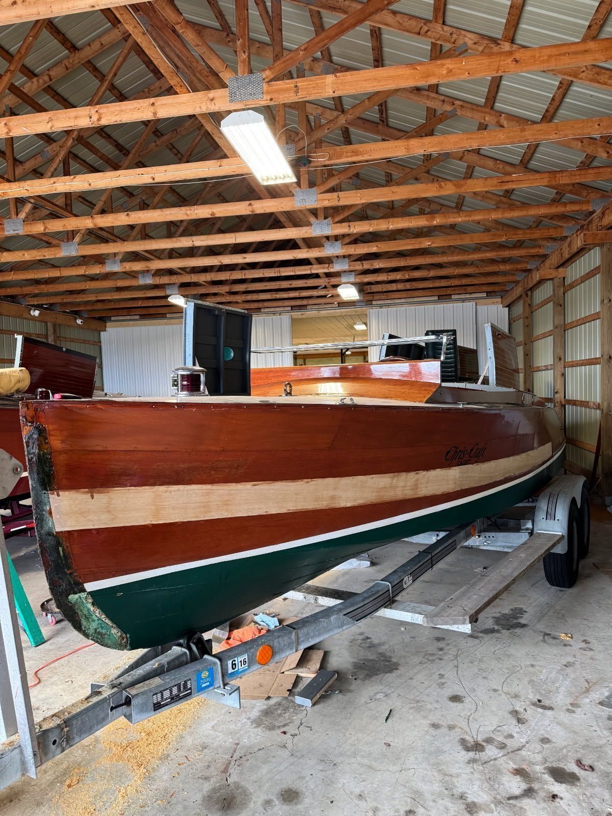 Very early Chris Craft Cadet. 1 of 2 built with the Scripps engine.