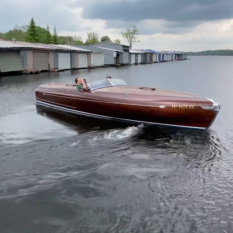 Hull numer ! for the 26' Greavette in 1949. Hull number one boats were Manufacturer 