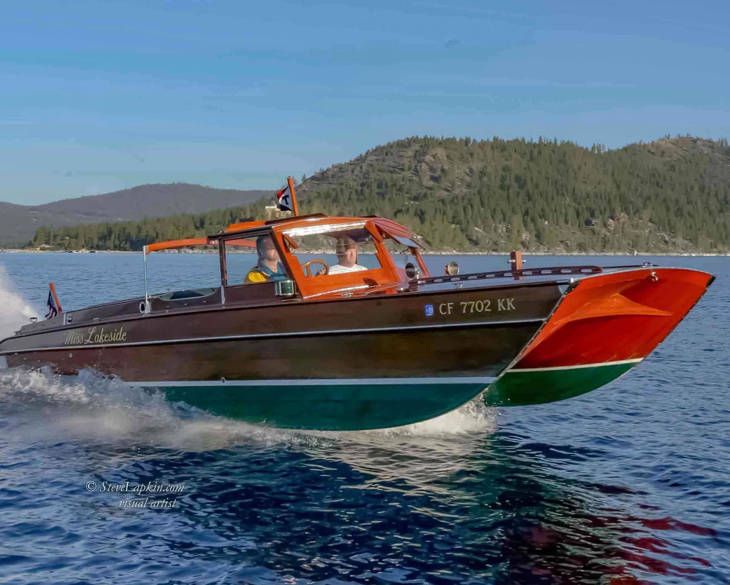 Miss Lakeside Is An Outstanding Example Of The Sea Sled Design Pioneered By Albert Hickman. This One-of-kind Boat – Only One To Be Known To Exist.