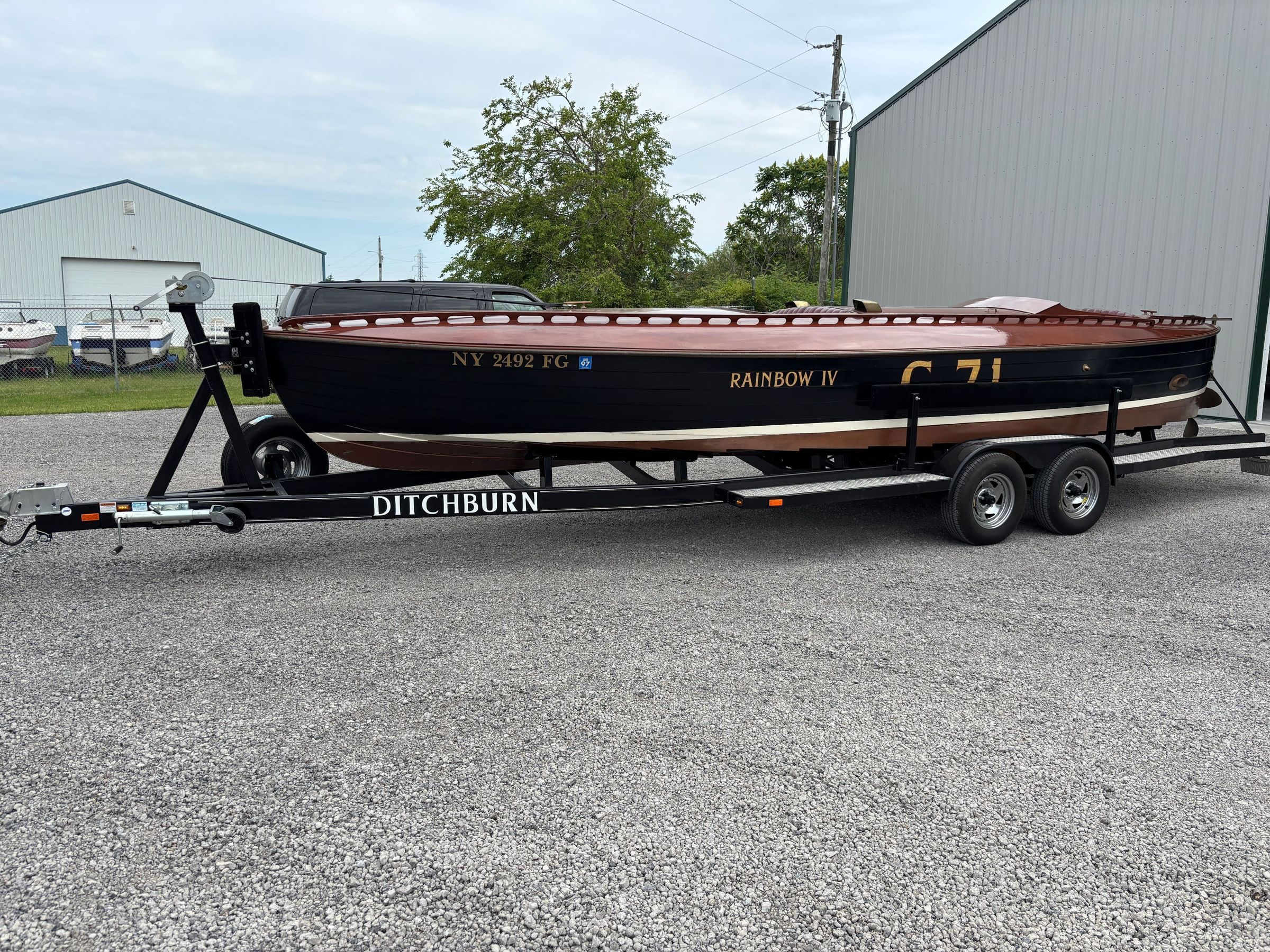 1984 Hacker Craft Gold Cup Race Boat 27'