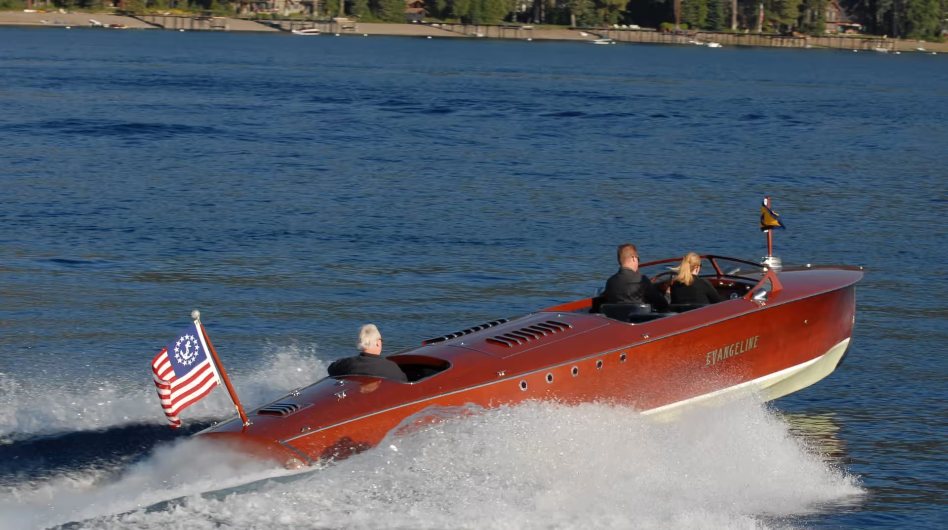 1924/2024 Hacker Craft Runabout Ford Race Boat 33' Reconstruction picture number 1