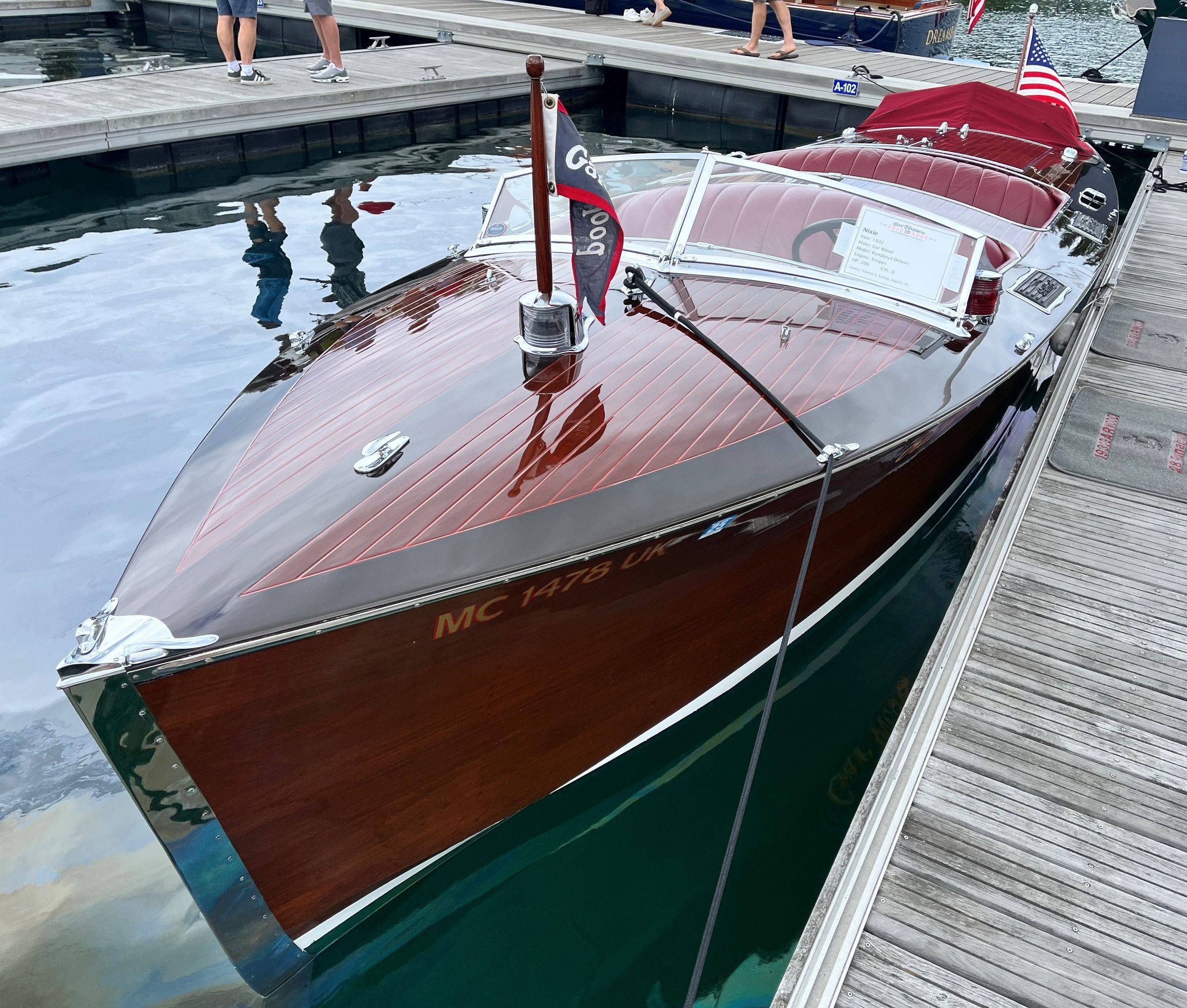 1932 Gar Wood 28' Triple Cockpit Runabout