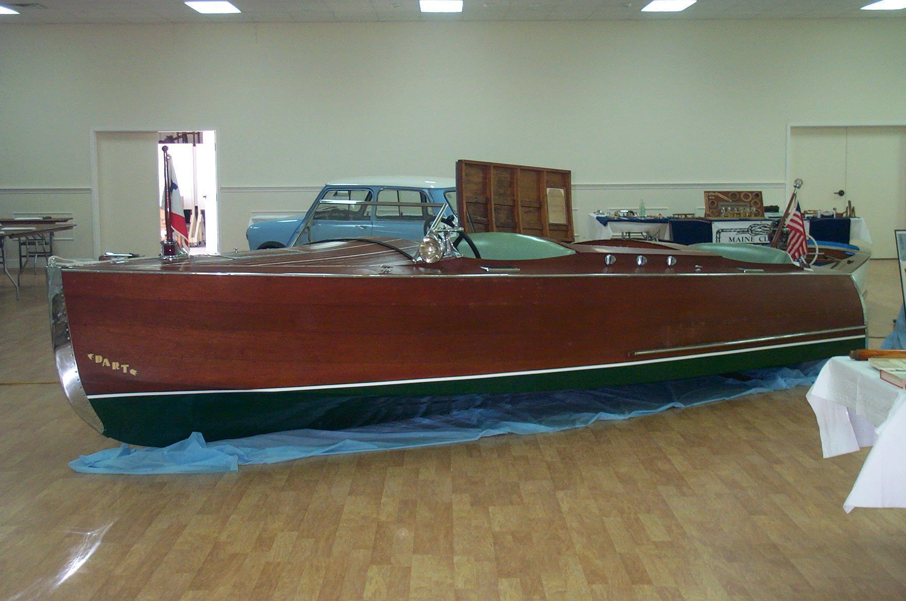 Purchased at the N.Y boat show. One of possibly 3 in the states.