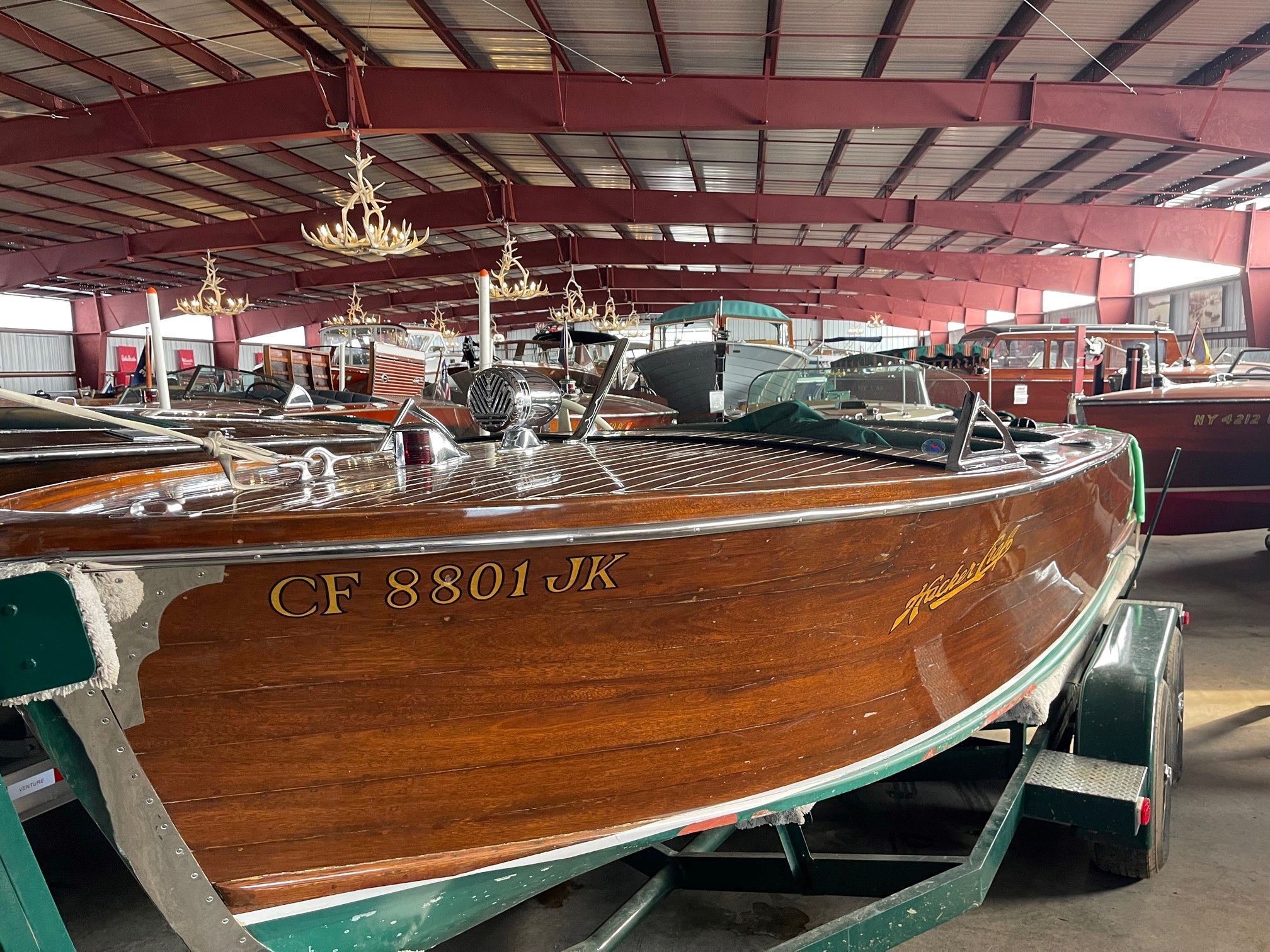Special ordered as a ride boat for Lake Tahoe.