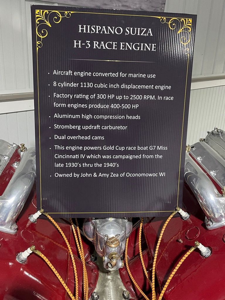 Hispano Suzia H-3 Engine Display Erickson picture number 1