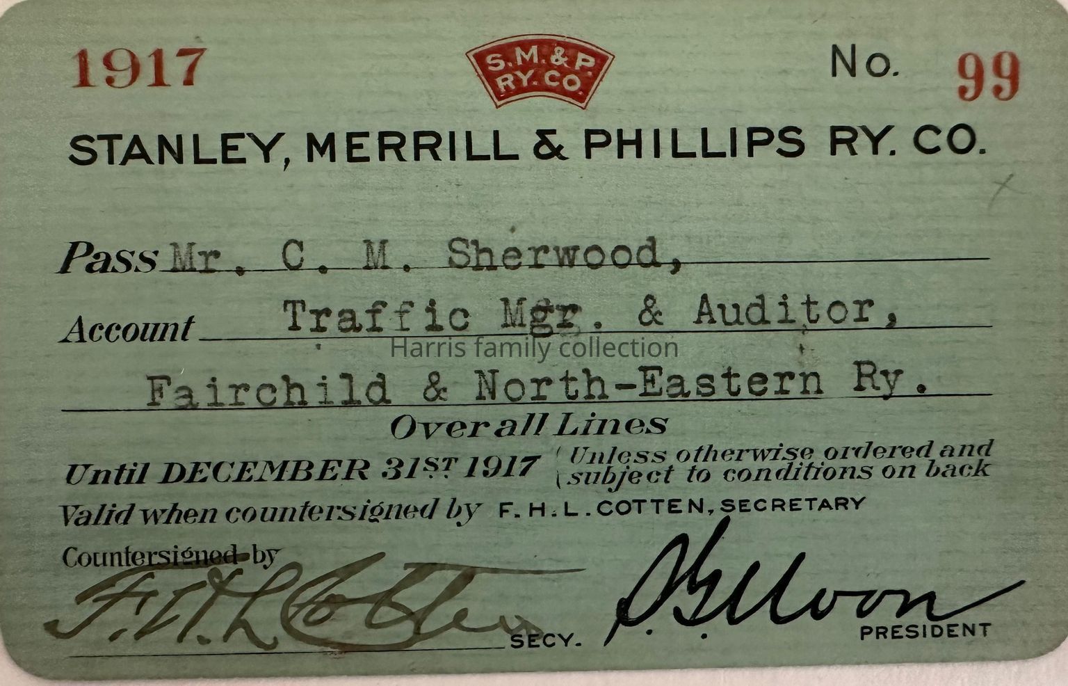 Stanley Merrill and Phillips Railway