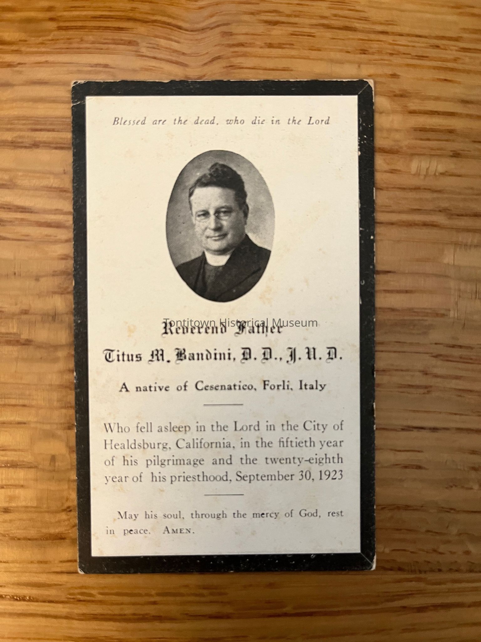 Memorial Cards