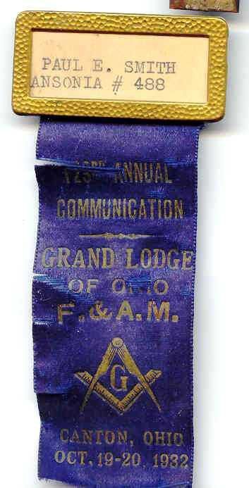 Grand Lodge of Ohio Annual Communication Jewels