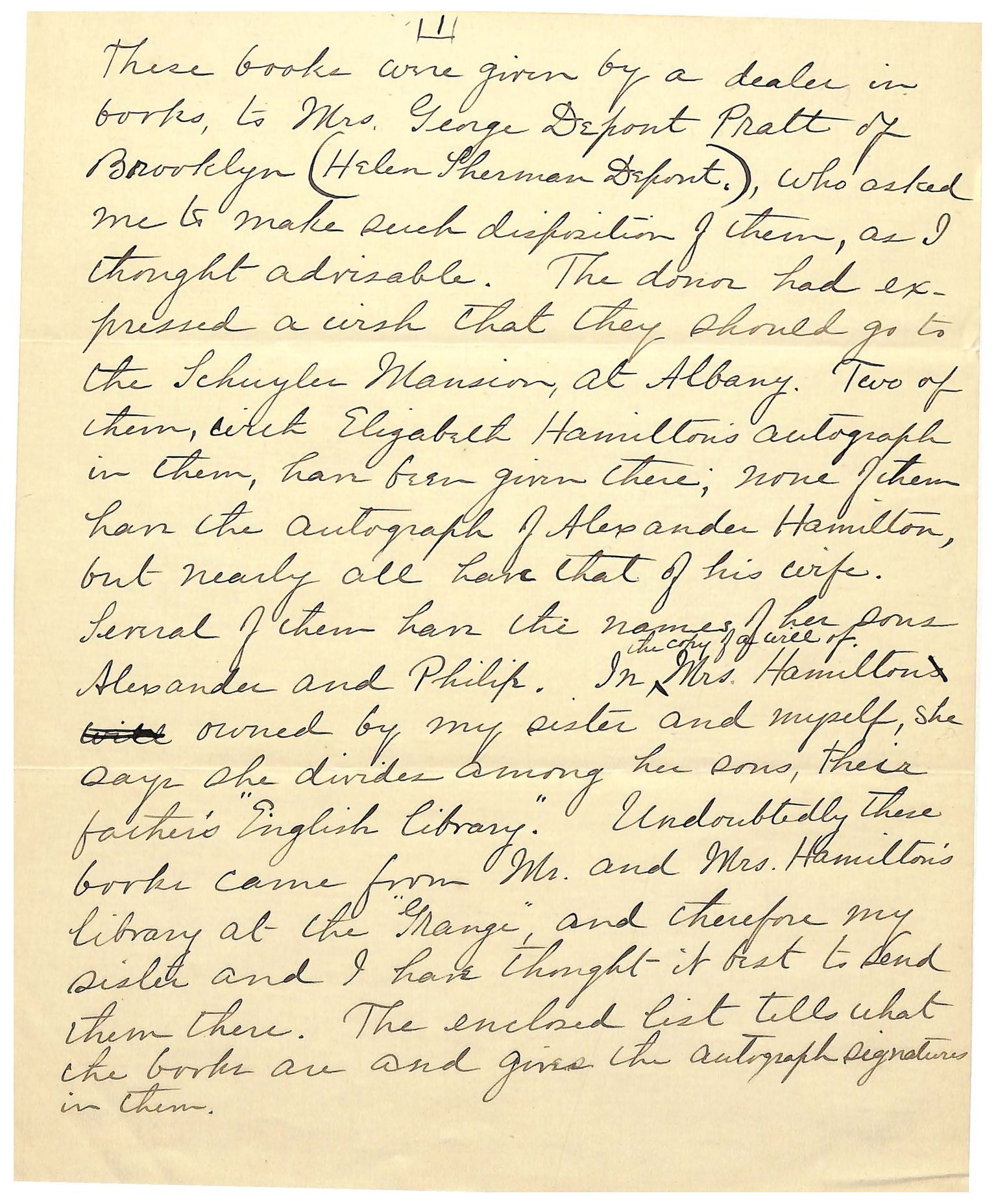 Hamilton Manuscripts