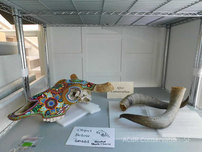 Mexican Beaded Skull - Image 11