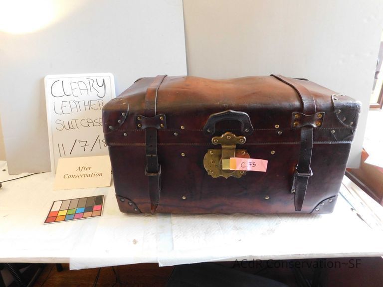          Leather Suitcase picture number 1
