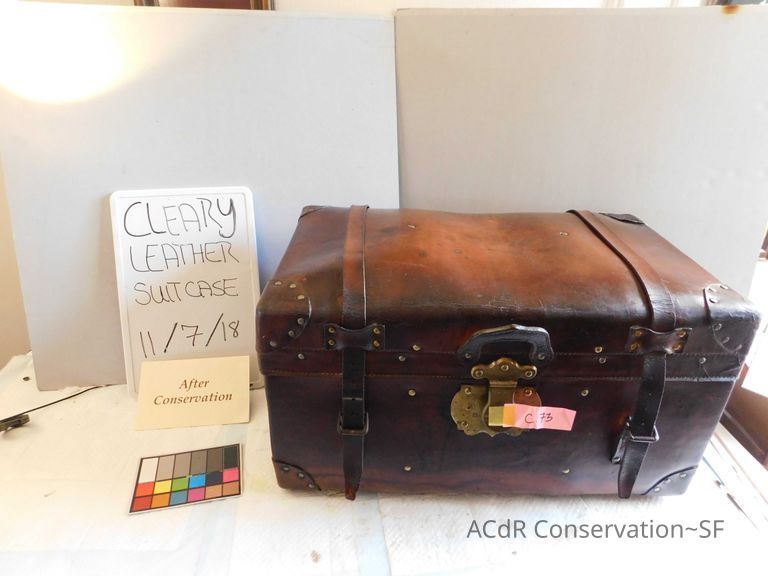 Leather Suitcase - Image 7