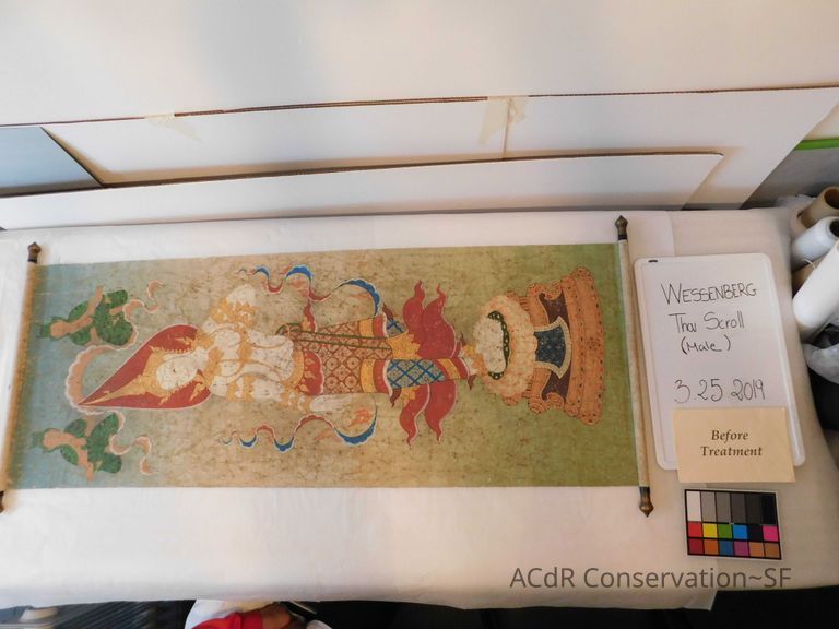          Thai Scroll Painting #2 picture number 1
