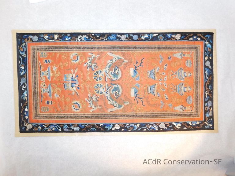 Chinese Imperial Court Sleeve - Lion Dogs - Image 30