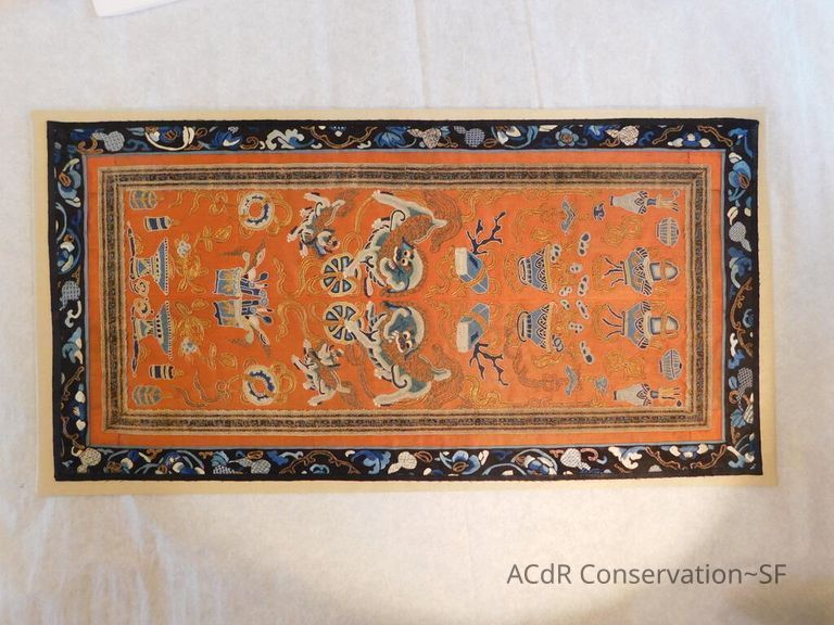 Chinese Imperial Court Sleeve - Lion Dogs - Image 31