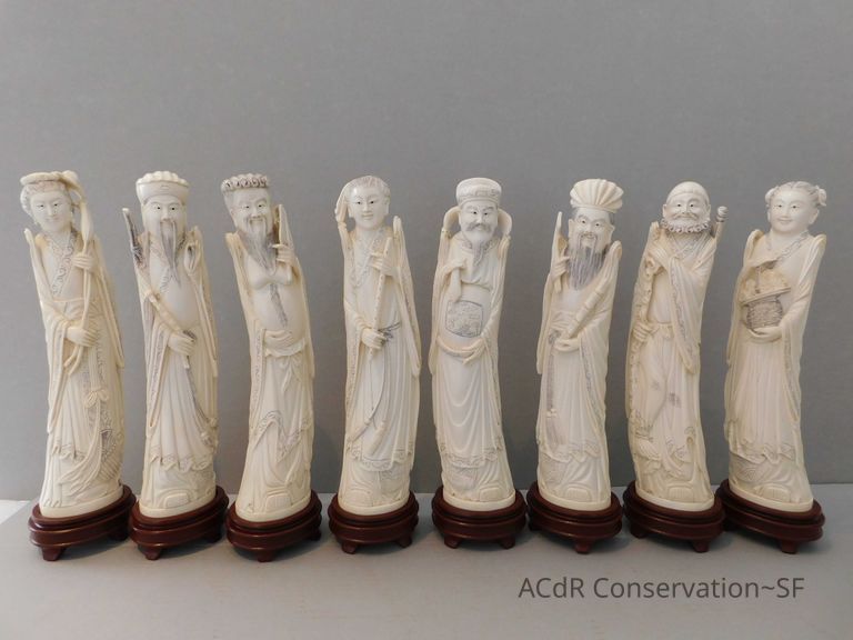          Client: Saylor. Item: Eight Immortals Figurines picture number 1
