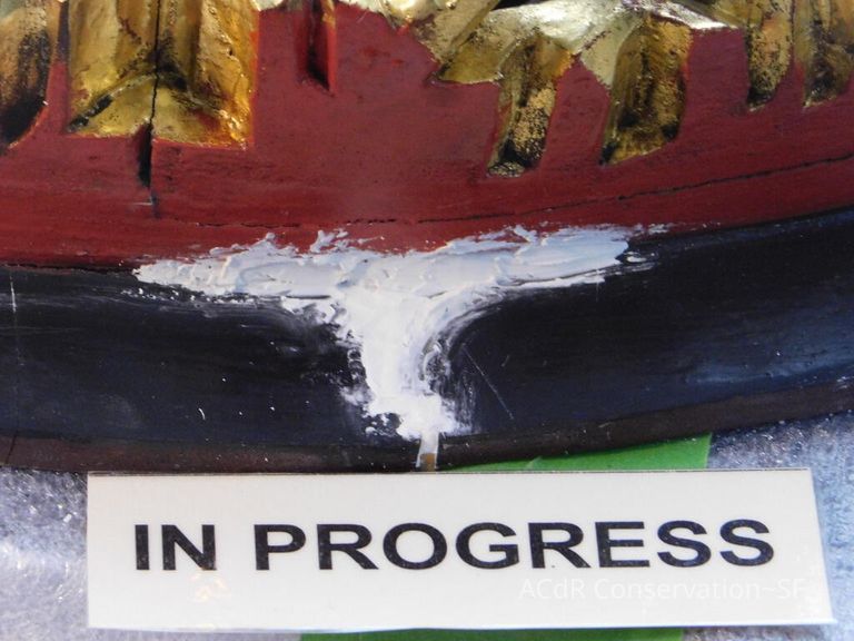 Large Round Chinese woodcarving - Image 29