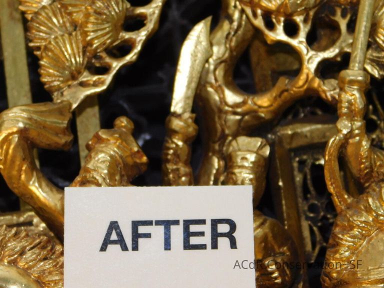 Large Round Chinese woodcarving - Image 30