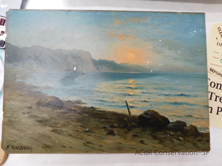 Seascape by Nels Hagerup painting - Image 176