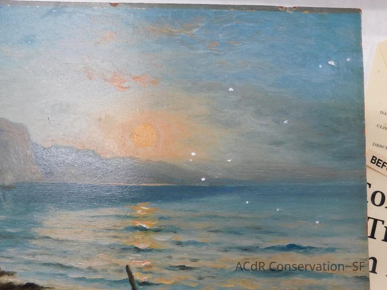 Seascape by Nels Hagerup painting - Image 177