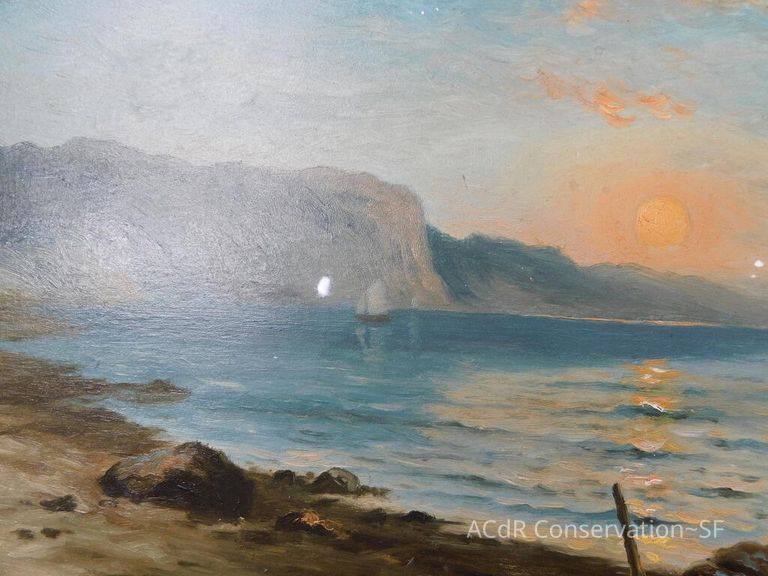 Seascape by Nels Hagerup painting - Image 178