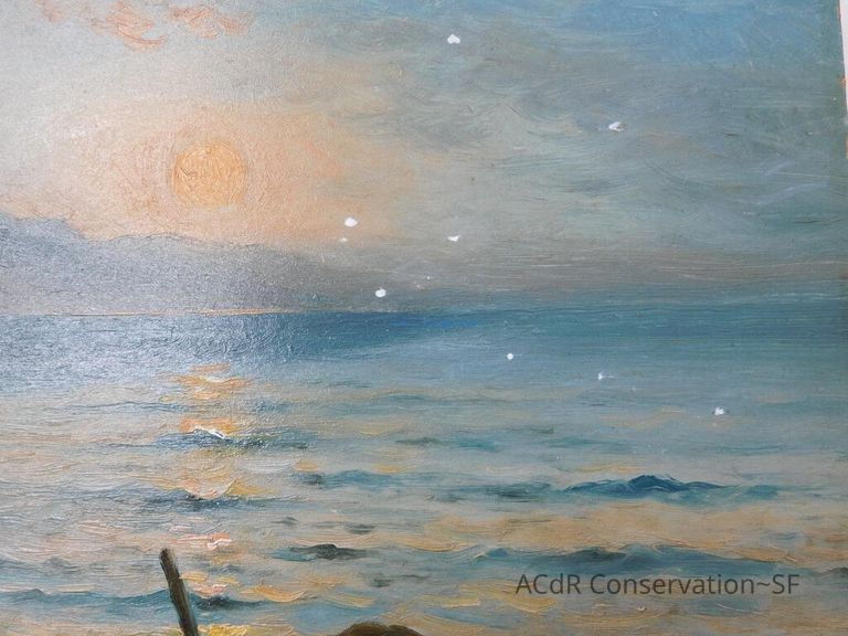 Seascape by Nels Hagerup painting - Image 182