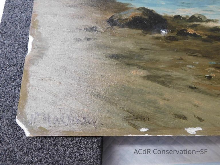 Seascape by Nels Hagerup painting - Image 188