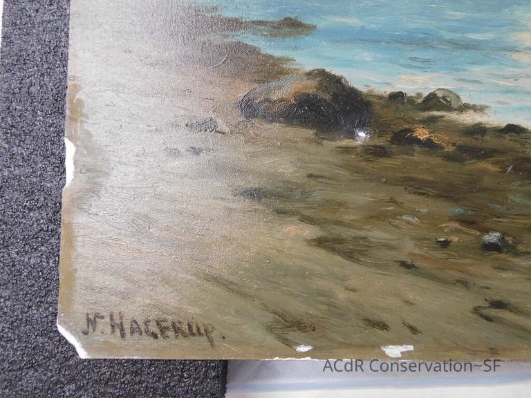 Seascape by Nels Hagerup painting - Image 189