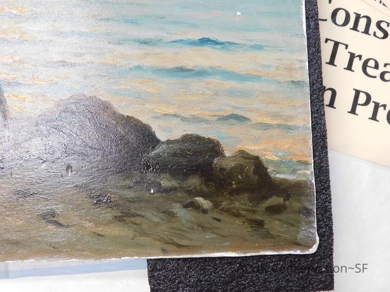 Seascape by Nels Hagerup painting - Image 191