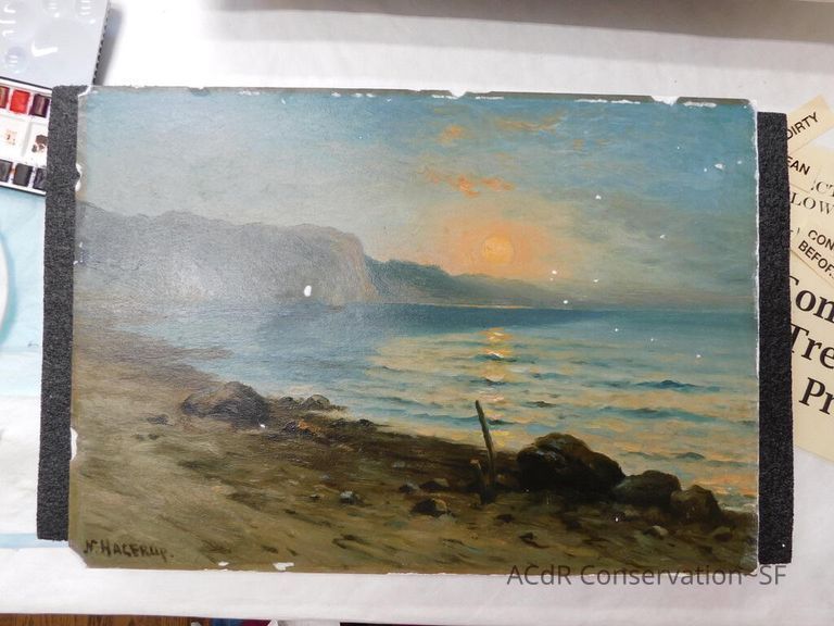 Seascape by Nels Hagerup painting - Image 199
