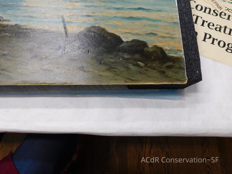 Seascape by Nels Hagerup painting - Image 203