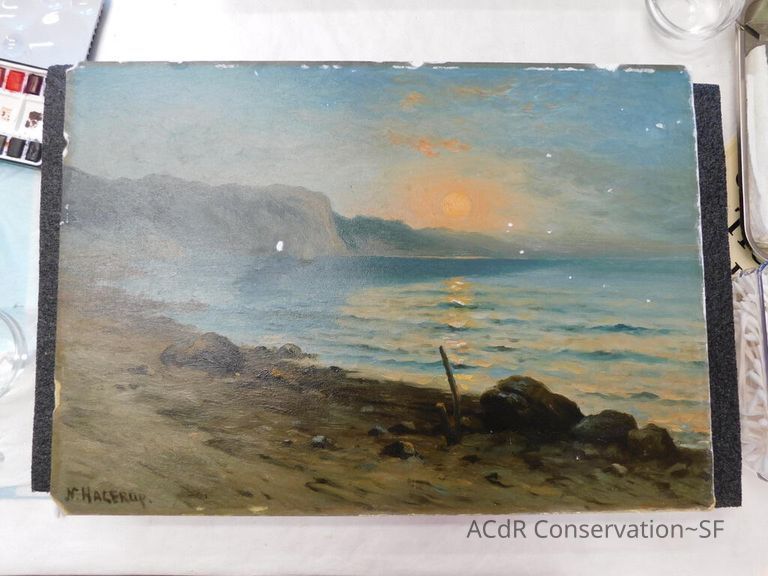 Seascape by Nels Hagerup painting - Image 207